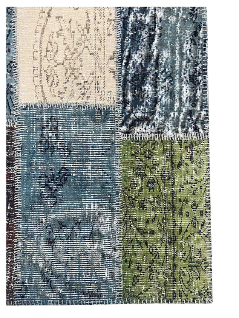 Pacific Vintage Fragments 74930 Multi Multi Modern Hand Knotted Rugs