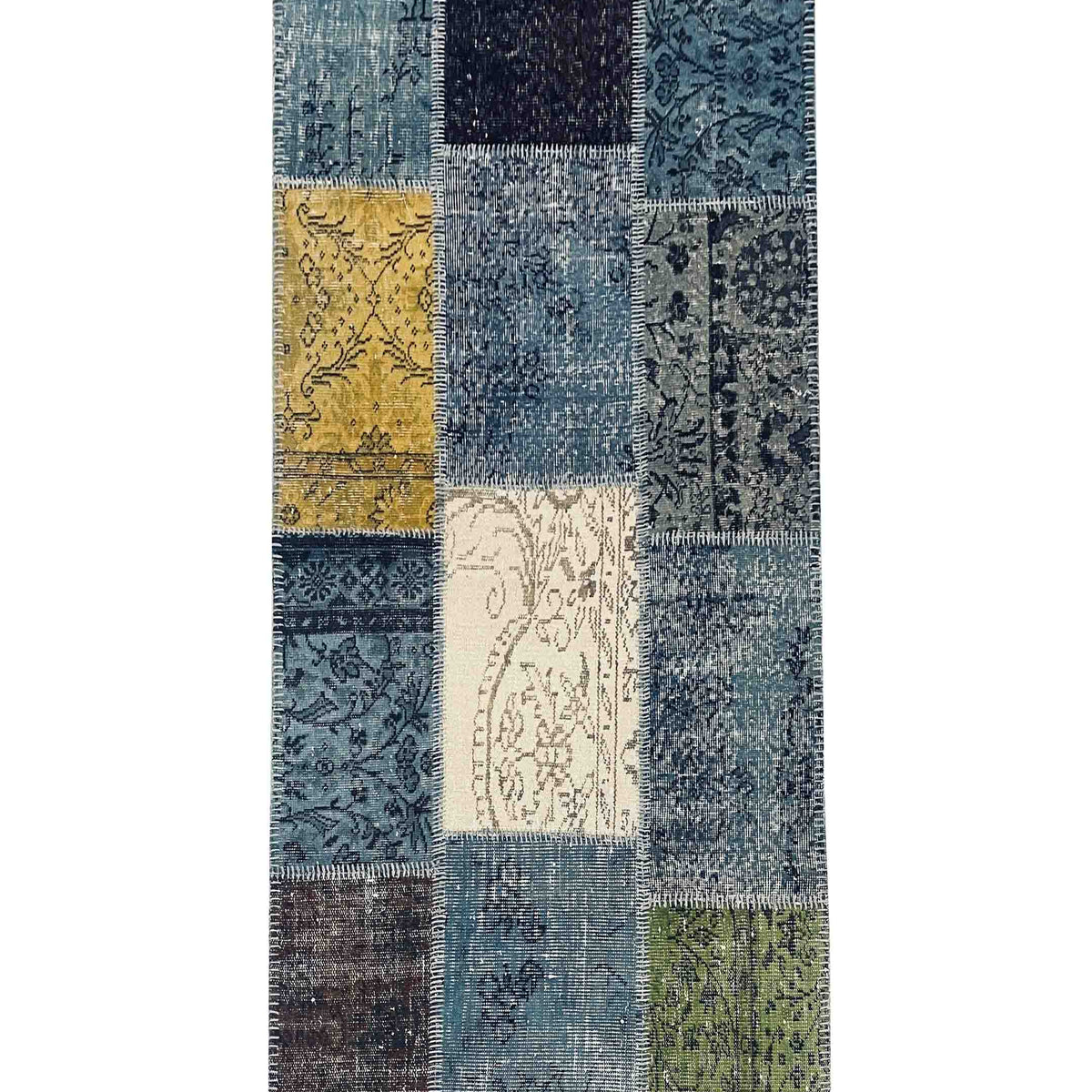 Pacific Vintage Fragments 74930 Multi Multi Modern Hand Knotted Rugs