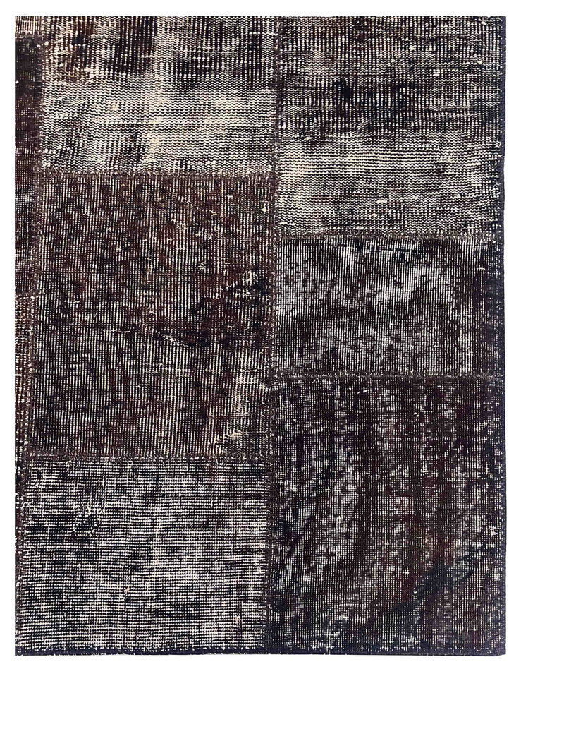 Pacific Vintage Fragments 74931 Brown Brown Modern Hand Knotted Rugs