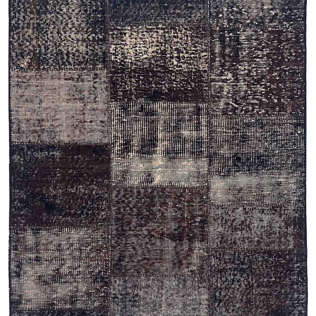 Pacific Vintage Fragments 74931 Brown Brown Modern Hand Knotted Rugs