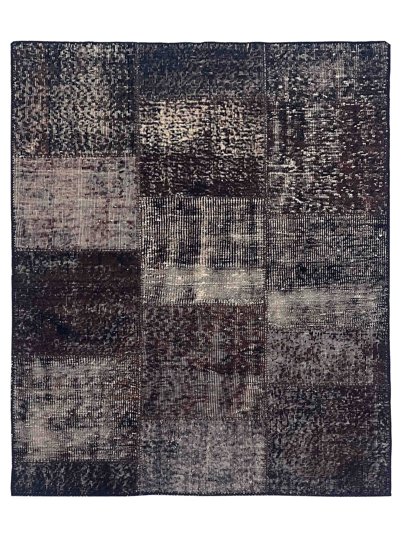Pacific Vintage Fragments 74931 Brown Brown Modern Hand Knotted Rugs