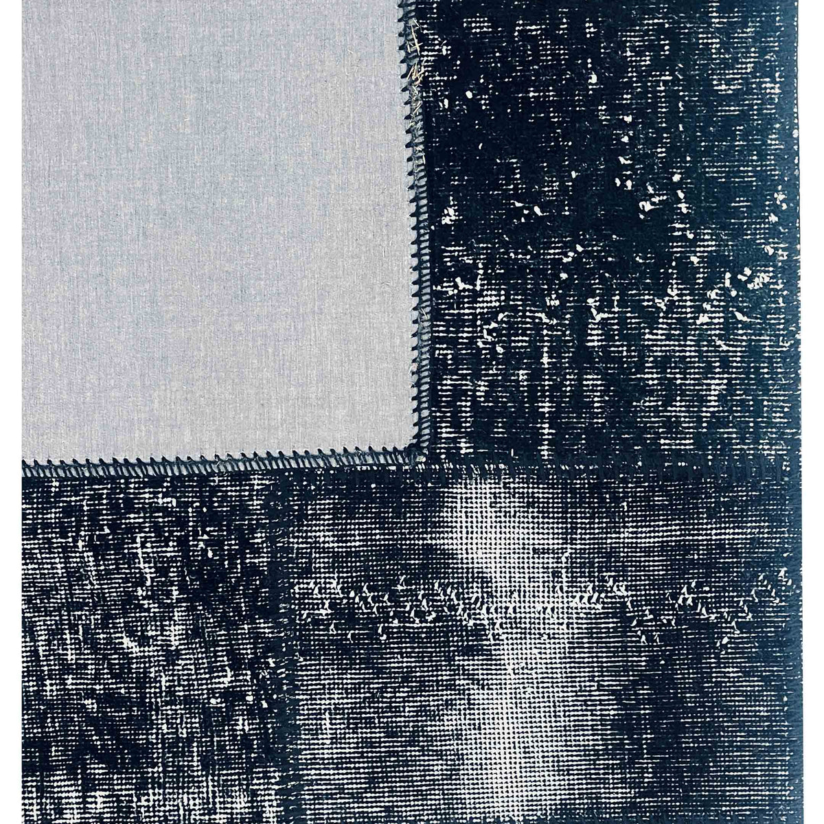 Pacific Vintage Fragments 74943 Black Multi Modern Hand Knotted Rugs