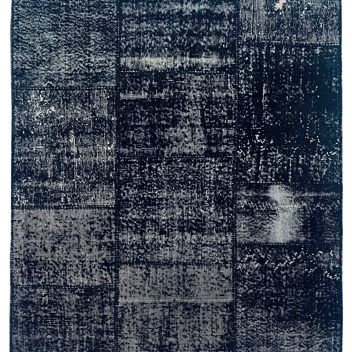 Pacific Vintage Fragments 74943 Black Multi Modern Hand Knotted Rugs