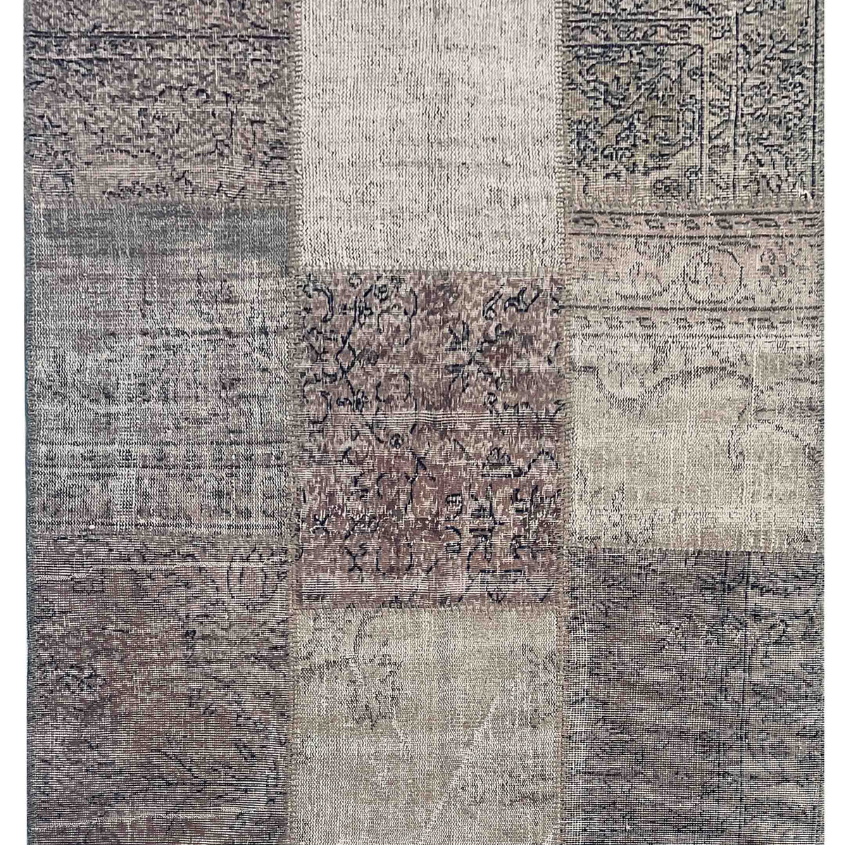 Pacific Vintage Fragments 74944 Peach Multi Modern Hand Knotted Rugs