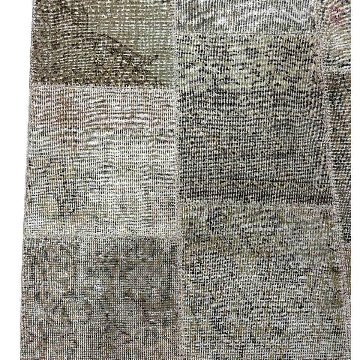 Pacific Vintage Fragments 74965 Beige Multi Modern Hand Knotted Rugs