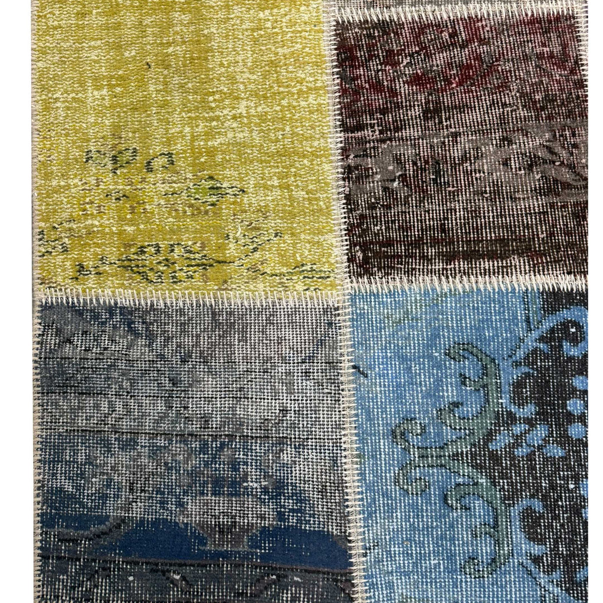 Pacific Vintage Fragments 74967 Multi Multi Modern Hand Knotted Rugs