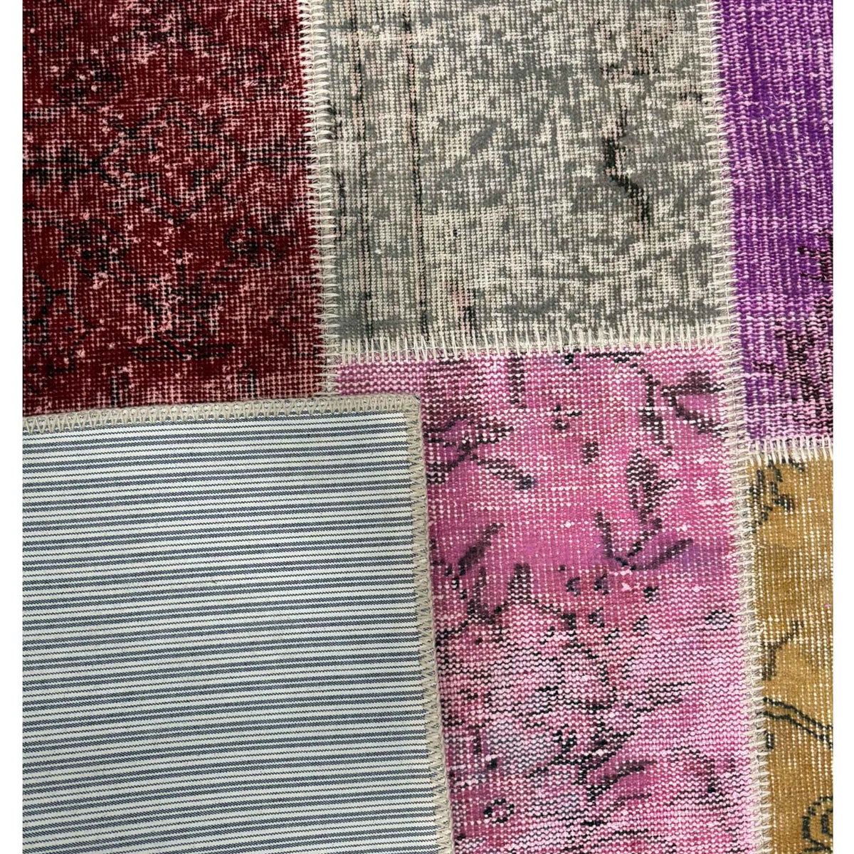 Pacific Vintage Fragments 74967 Multi Multi Modern Hand Knotted Rugs