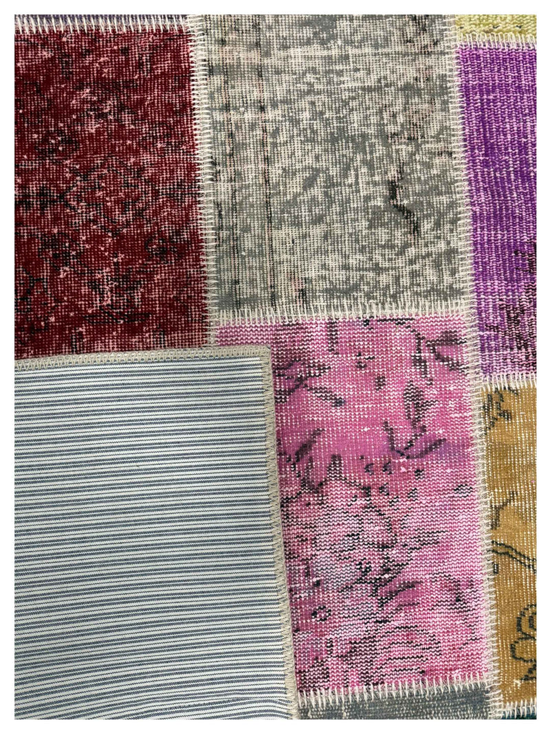 Pacific Vintage Fragments 74967 Multi Multi Modern Hand Knotted Rugs