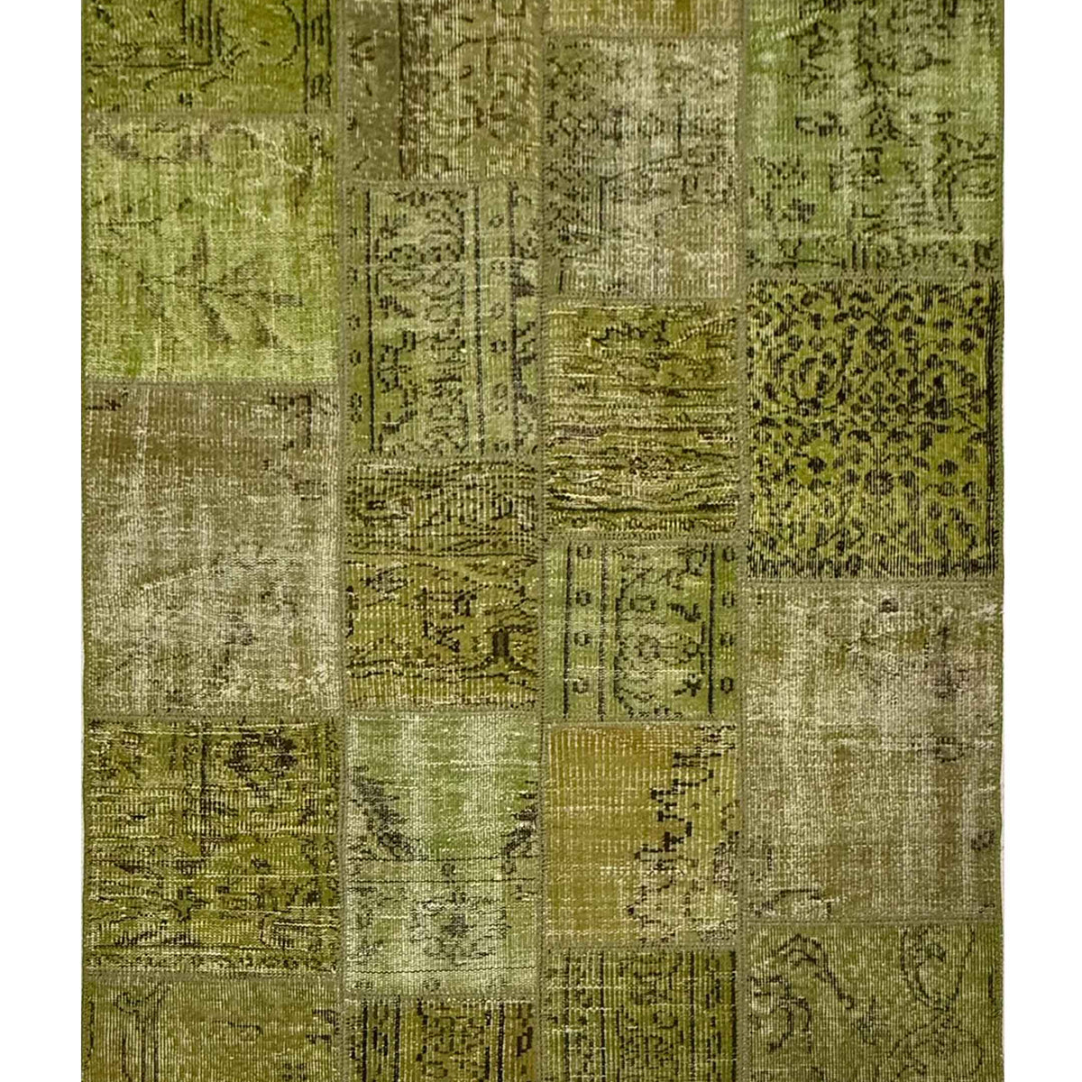 Pacific Vintage Fragments 75006 Lt.Gray Multi Modern Hand Knotted Rugs