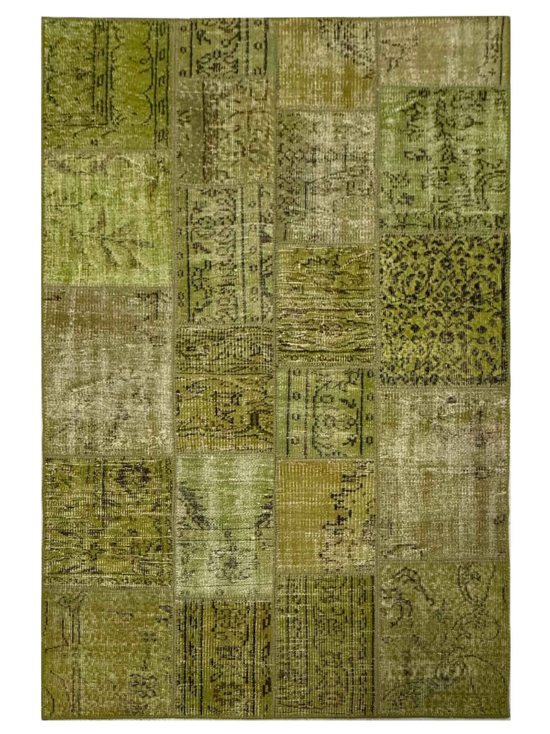 Pacific Vintage Fragments 75006 Lt.Gray Multi Modern Hand Knotted Rugs