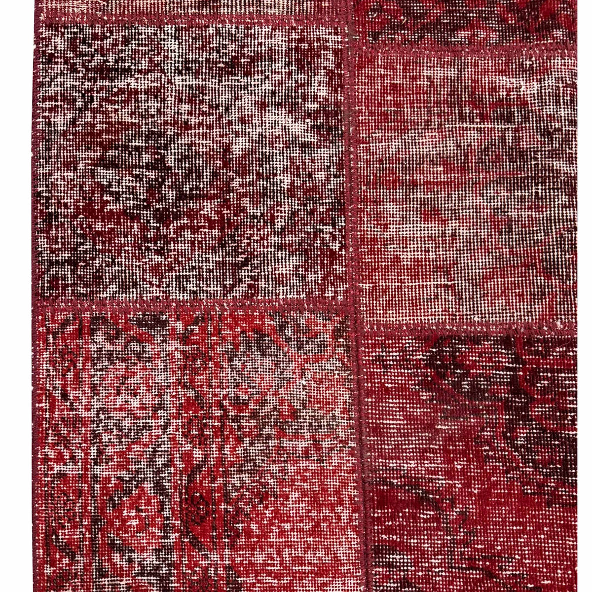 Pacific Vintage Fragments 75018 Red Red Modern Hand Knotted Rugs