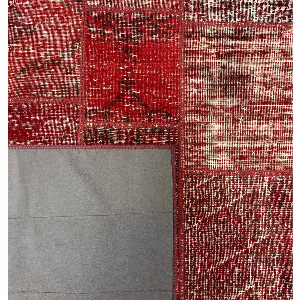 Pacific Vintage Fragments 75018 Red Red Modern Hand Knotted Rugs
