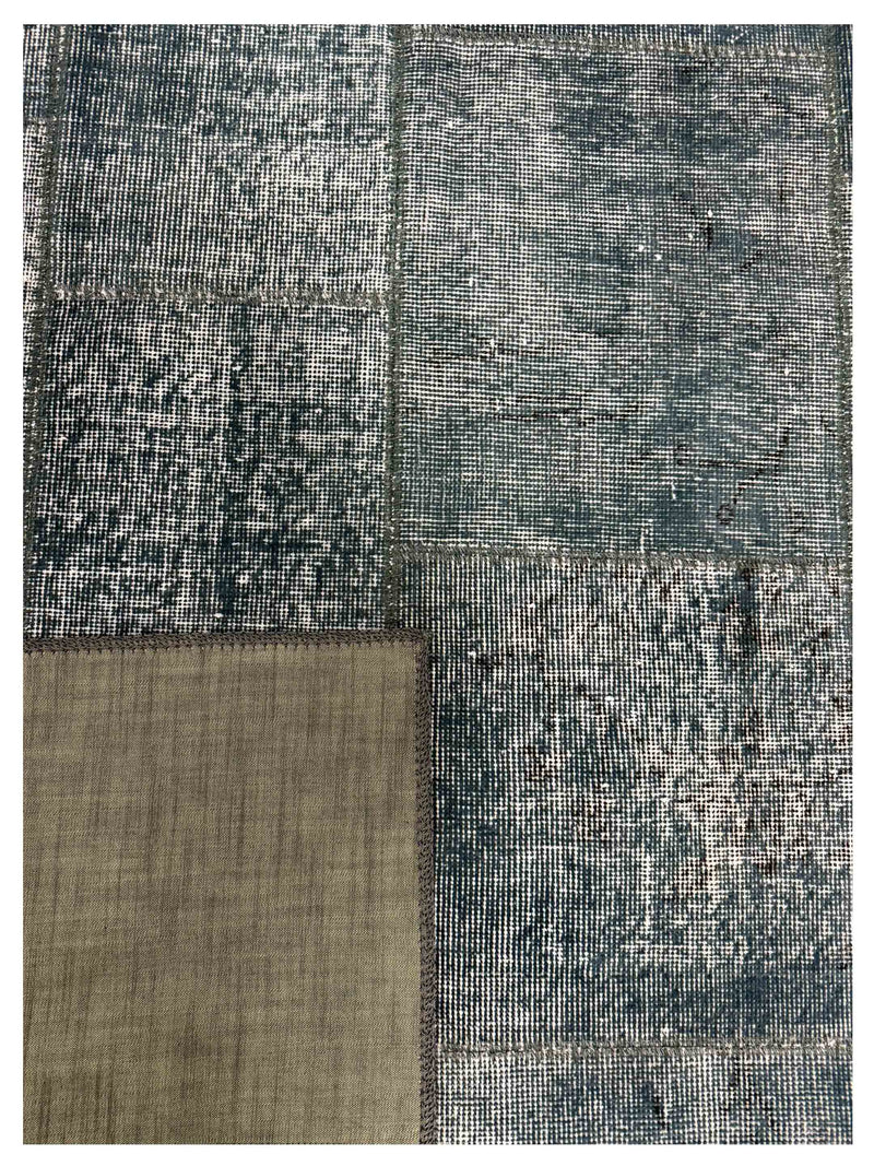 Pacific Vintage Fragments 75030 Gray Multi Modern Hand Knotted Rugs