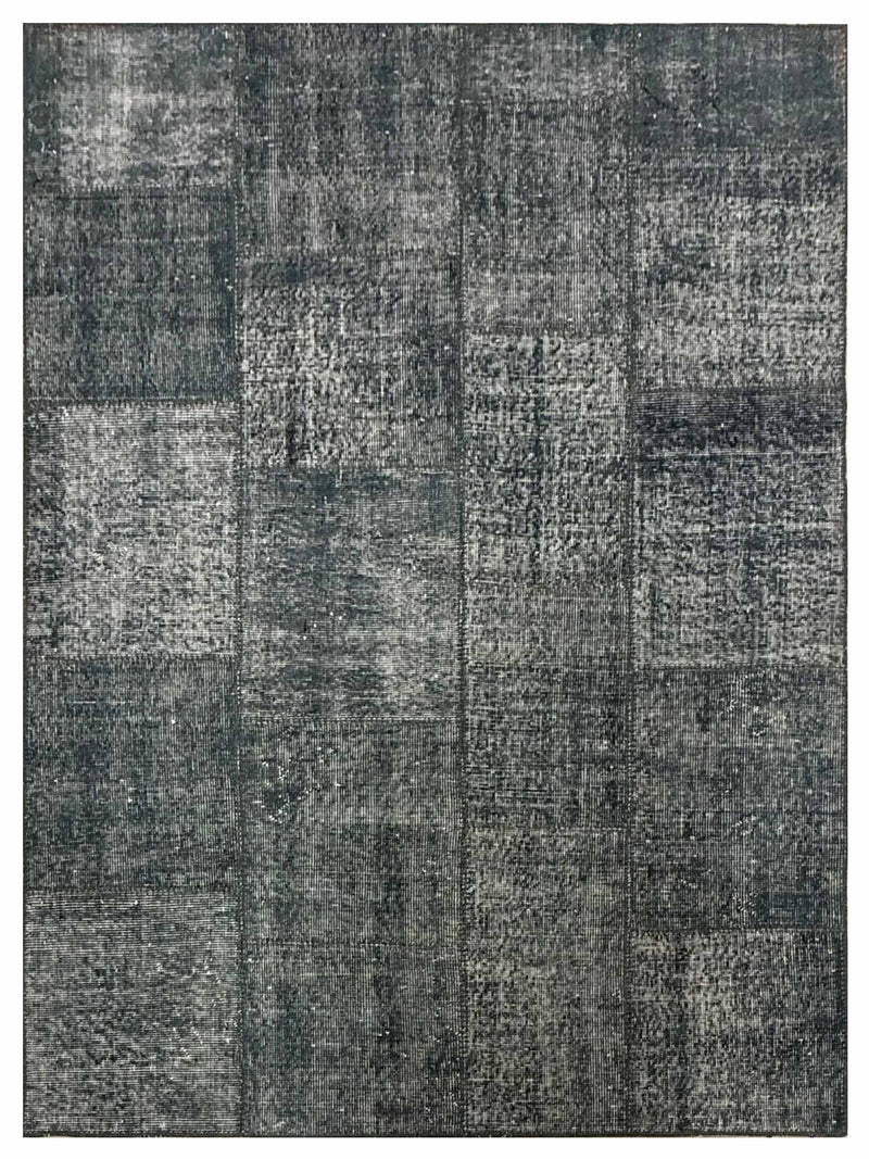 Pacific Vintage Fragments 75030 Gray Multi Modern Hand Knotted Rugs