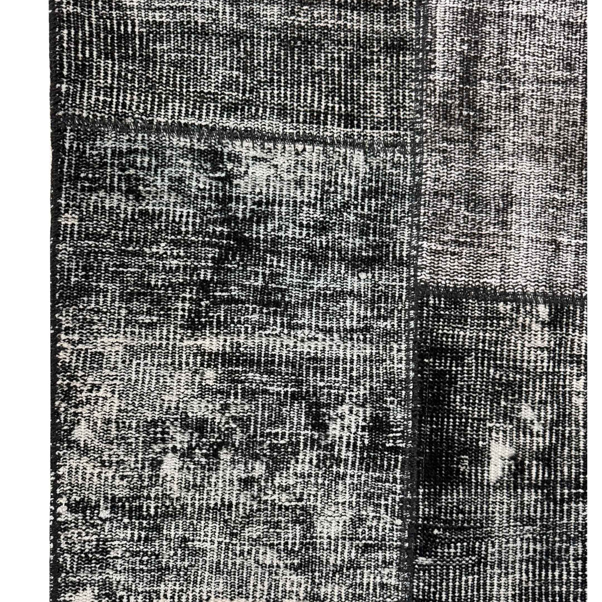 Pacific Vintage Fragments 75033 Black Black Modern Hand Knotted Rugs