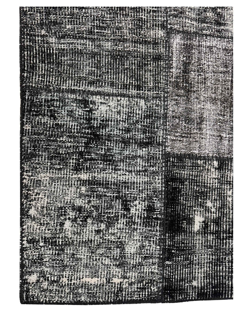 Pacific Vintage Fragments 75033 Black Black Modern Hand Knotted Rugs