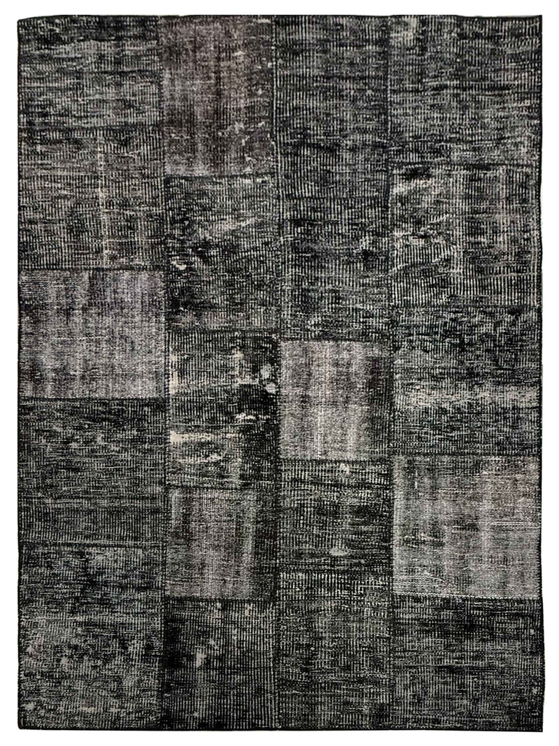 Pacific Vintage Fragments 75033 Black Black Modern Hand Knotted Rugs