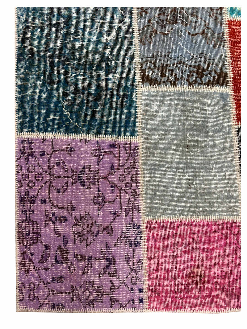 Pacific Vintage Fragments 75046 Multi Multi Modern Hand Knotted Rugs