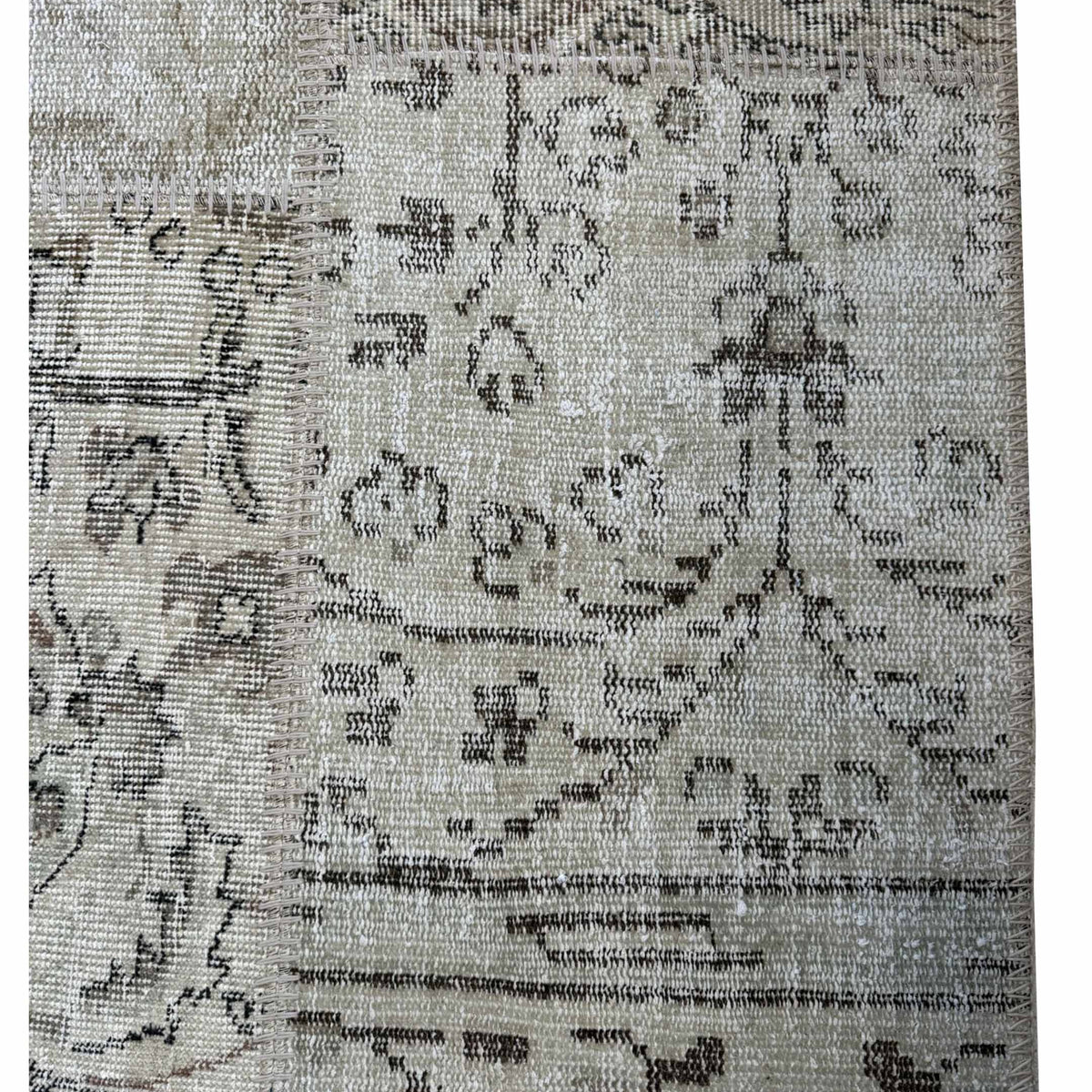 Pacific Vintage Fragments 75066 Beige Multi Modern Hand Knotted Rugs