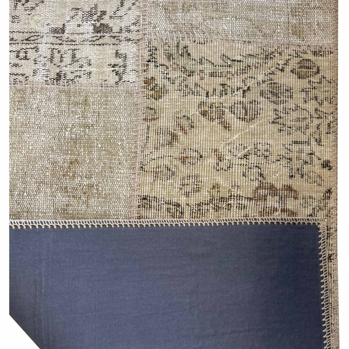 Pacific Vintage Fragments 75066 Beige Multi Modern Hand Knotted Rugs