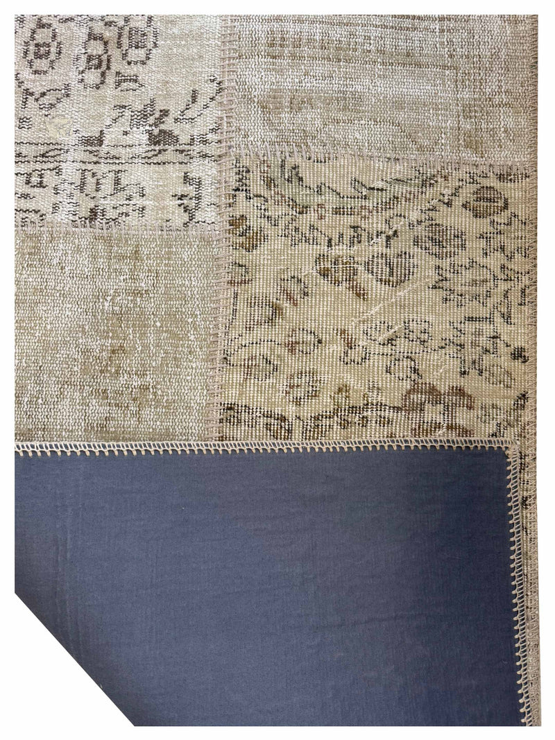Pacific Vintage Fragments 75066 Beige Multi Modern Hand Knotted Rugs