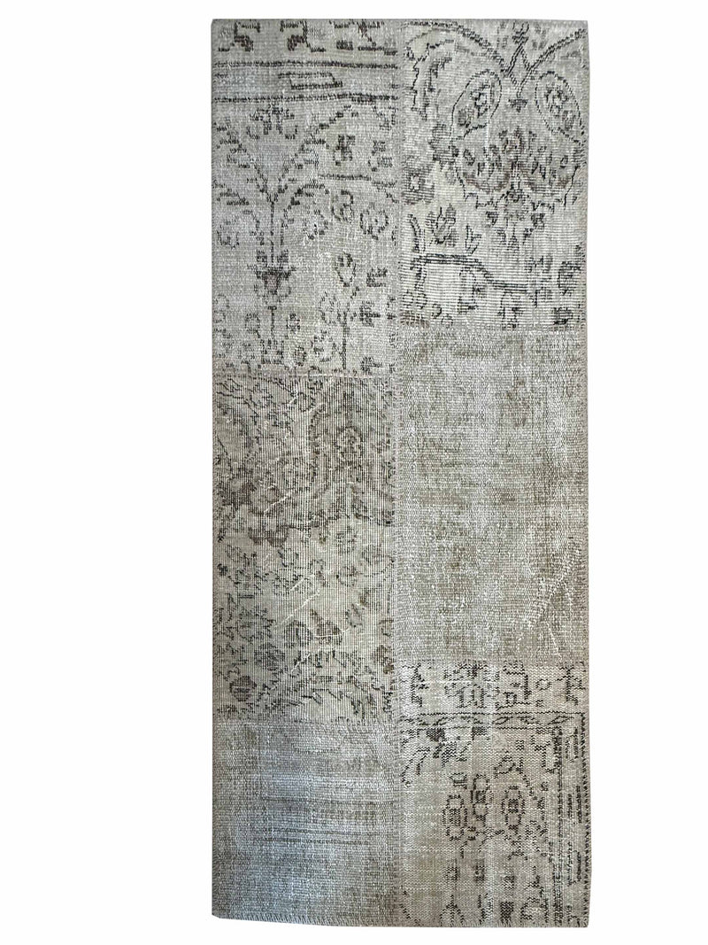 Pacific Vintage Fragments 75066 Beige Multi Modern Hand Knotted Rugs