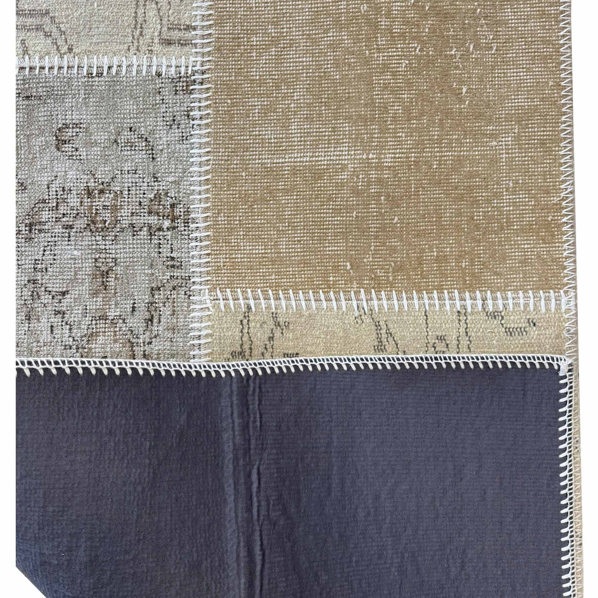 Pacific Vintage Fragments 75073 Beige Multi Modern Hand Knotted Rugs