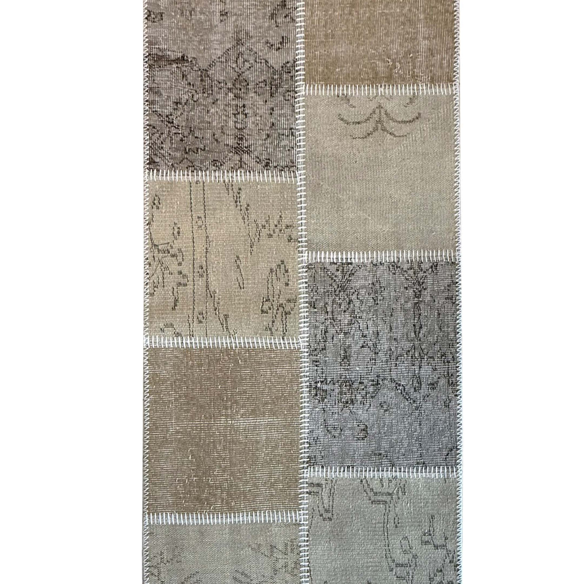 Pacific Vintage Fragments 75073 Beige Multi Modern Hand Knotted Rugs