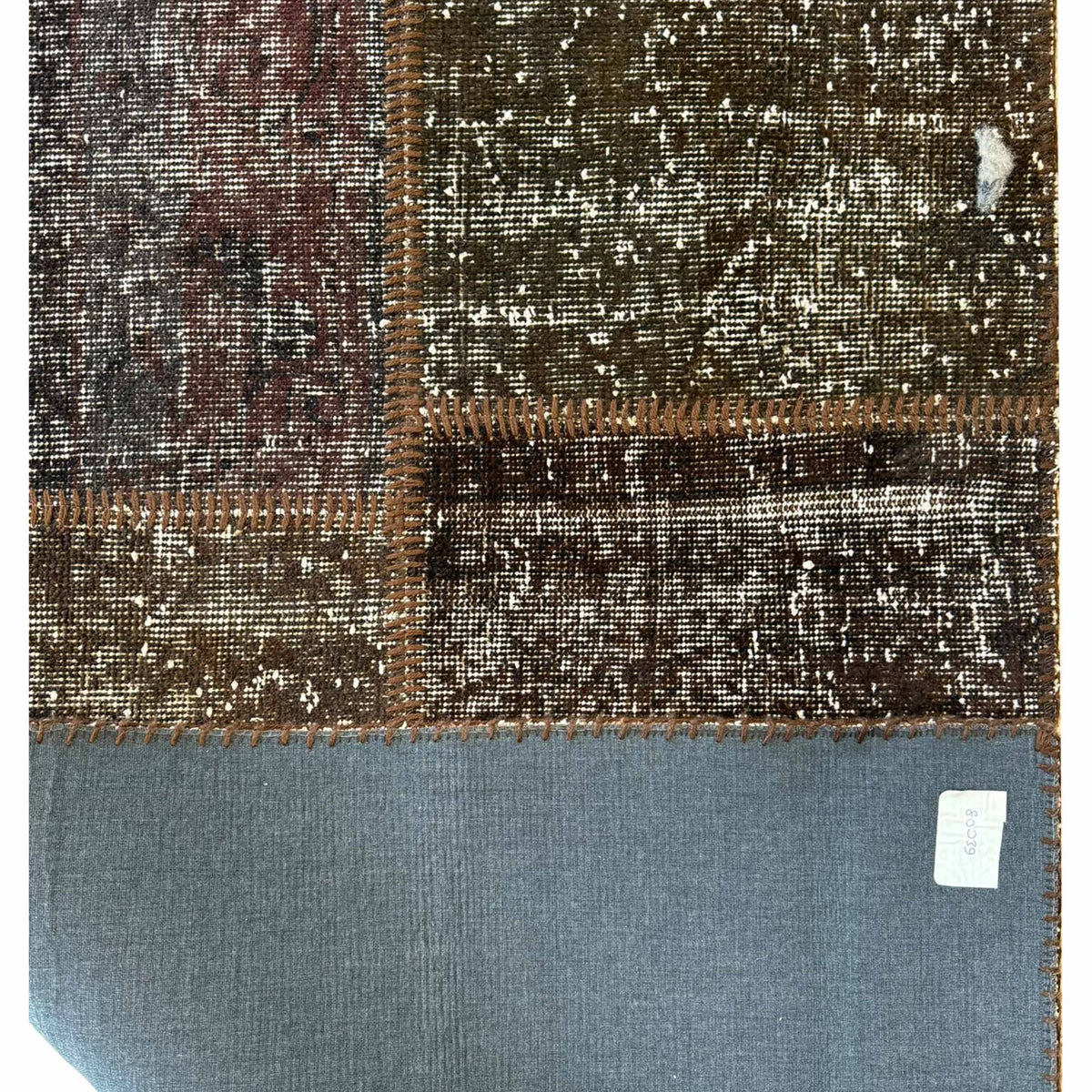 Pacific Vintage Fragments 75091 Brown Brown Modern Hand Knotted Rugs