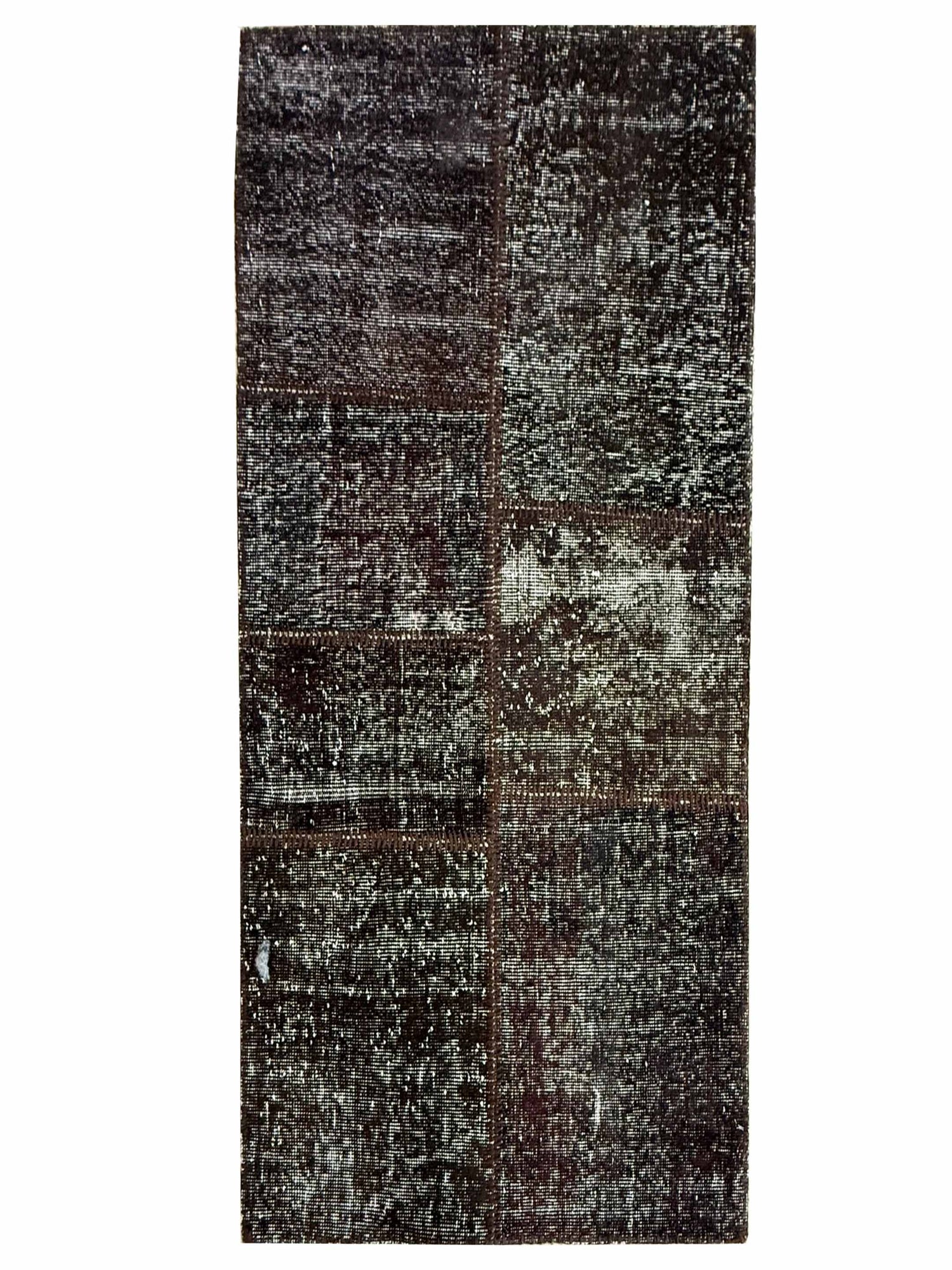 Pacific Vintage Fragments 75091 Brown Brown Modern Hand Knotted Rugs