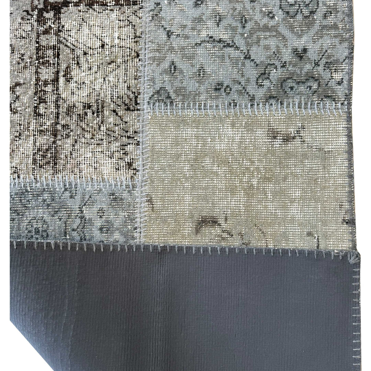 Pacific Vintage Fragments 75104 Lt.Gray Multi Modern Hand Knotted Rugs