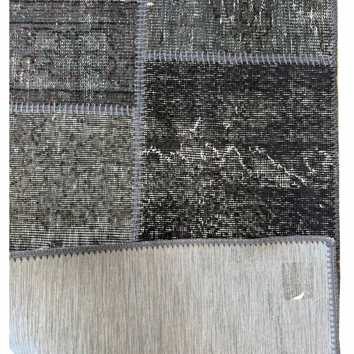 Pacific Vintage Fragments 75108 Gray Multi Modern Hand Knotted Rugs