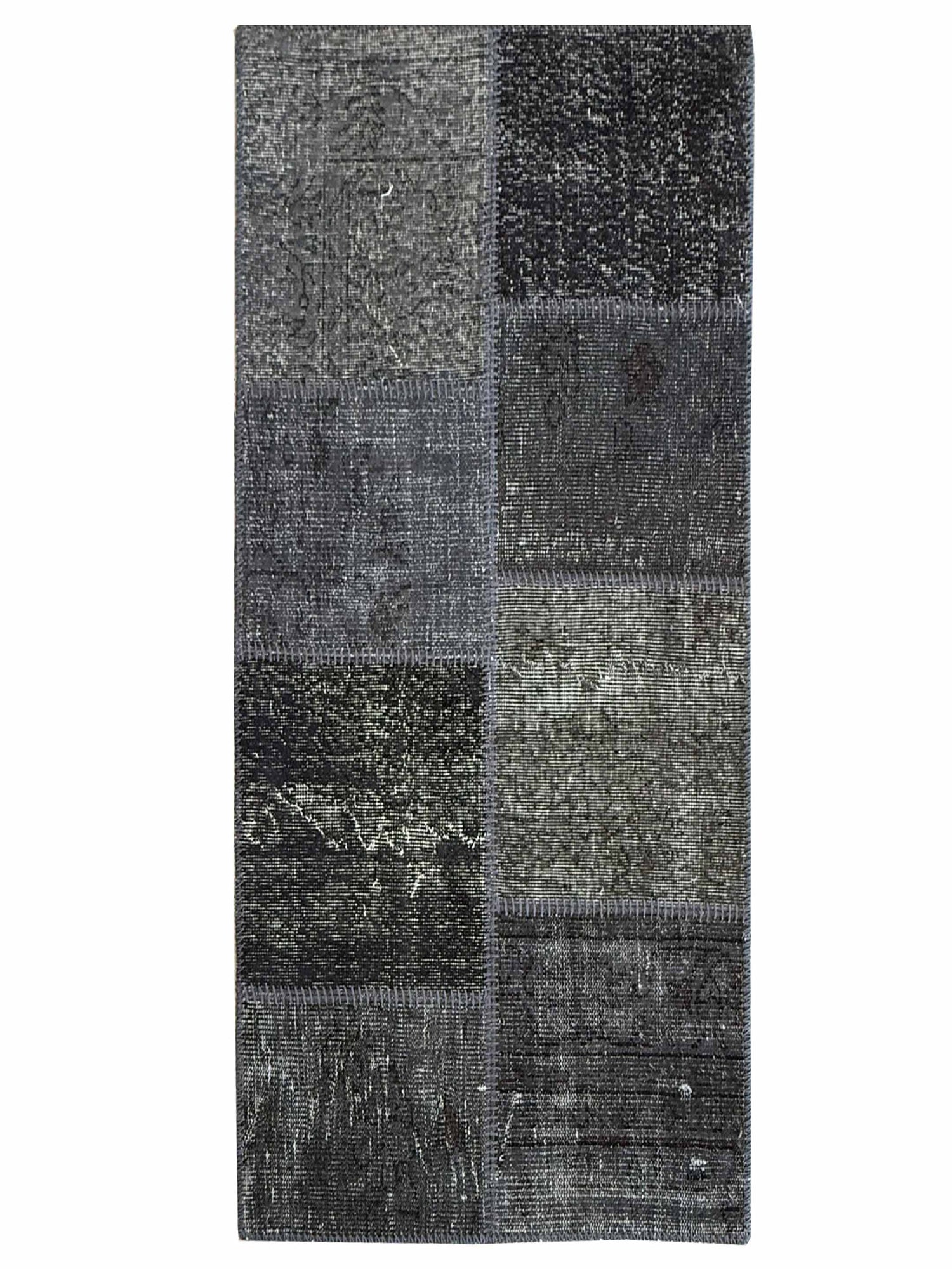 Pacific Vintage Fragments 75108 Gray Multi Modern Hand Knotted Rugs