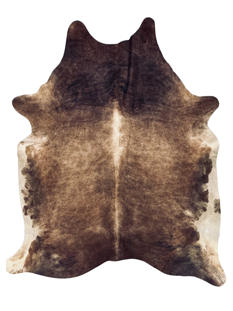Aura Cowhide 75371 Camel Beige Cowhide Cowhide Rug