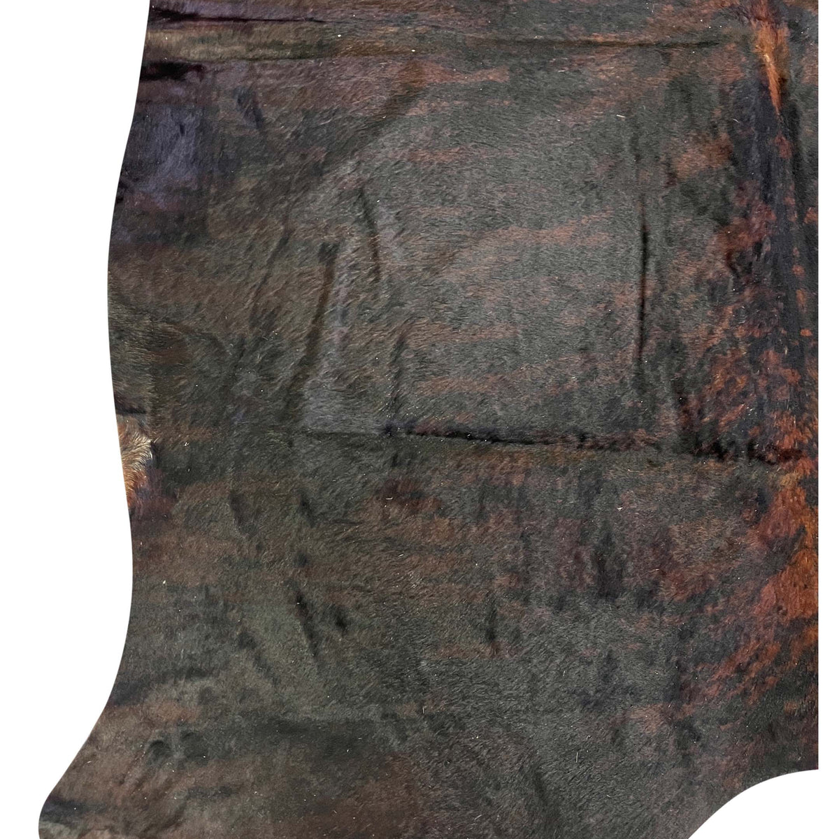 Aura Cowhide 75376 Mocha Rust Cowhide Cowhide Rug