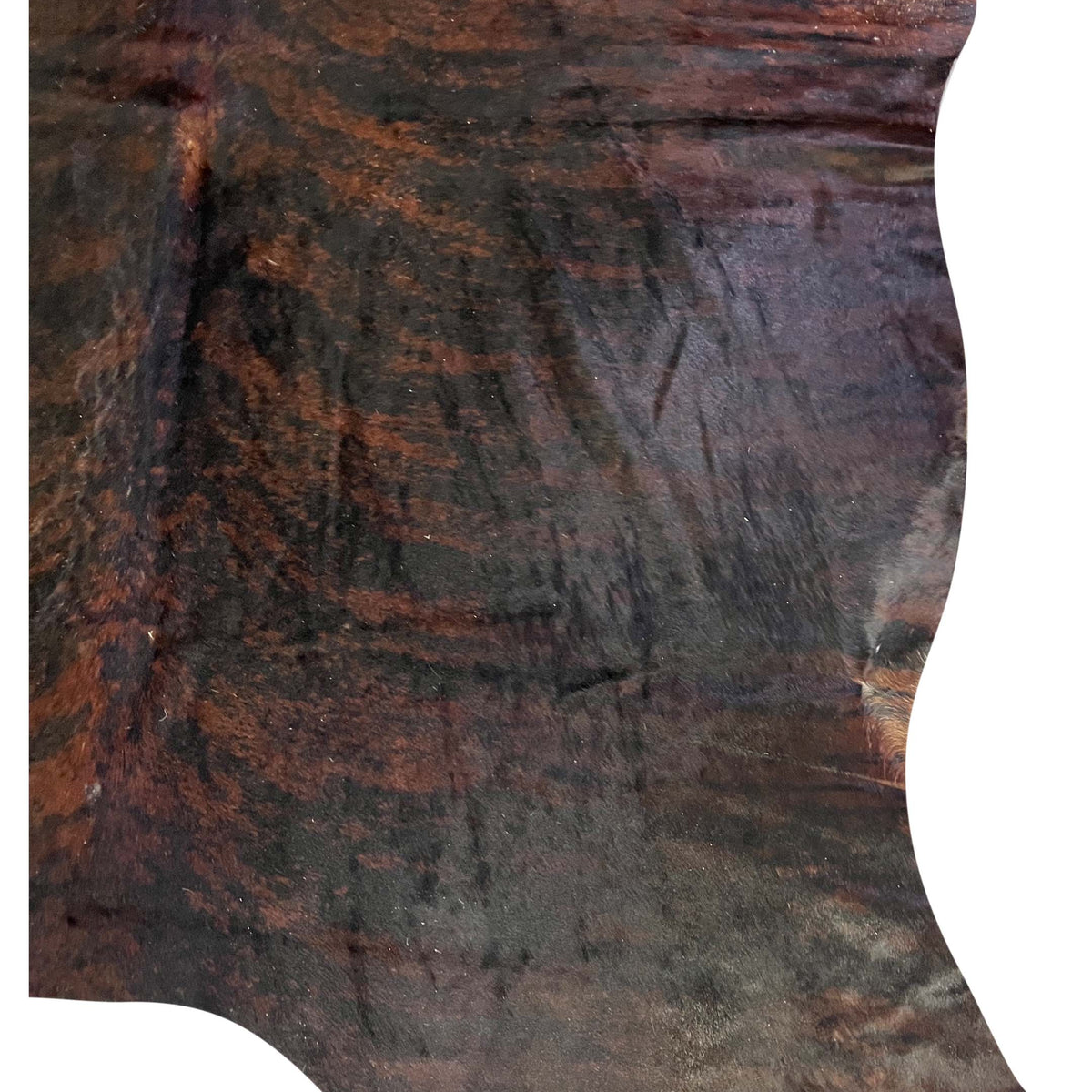 Aura Cowhide 75376 Mocha Rust Cowhide Cowhide Rug