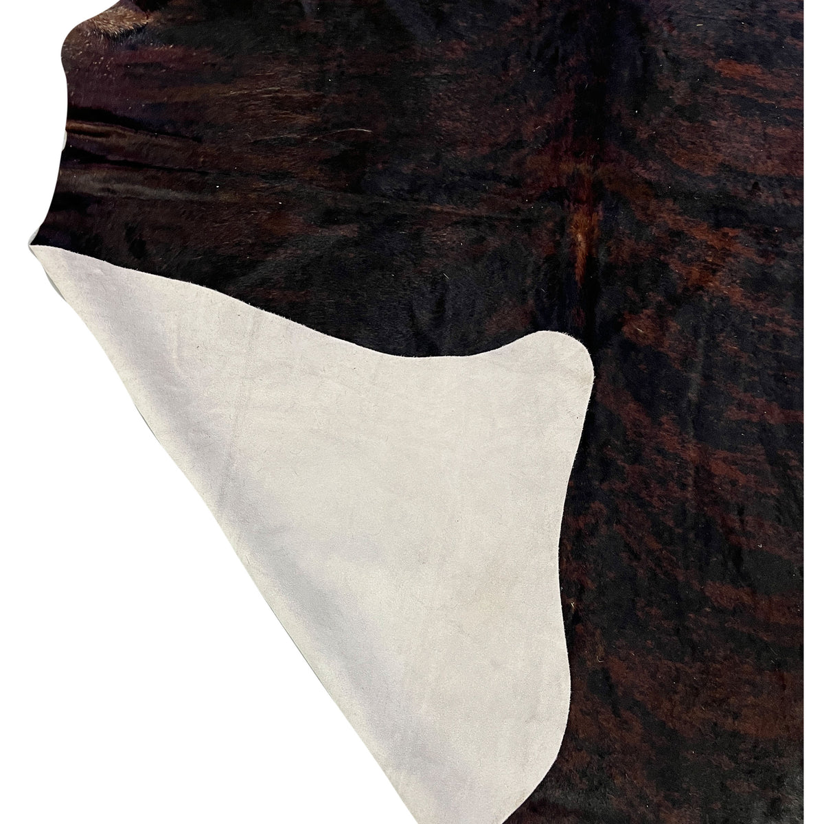 Aura Cowhide 75376 Mocha Rust Cowhide Cowhide Rug