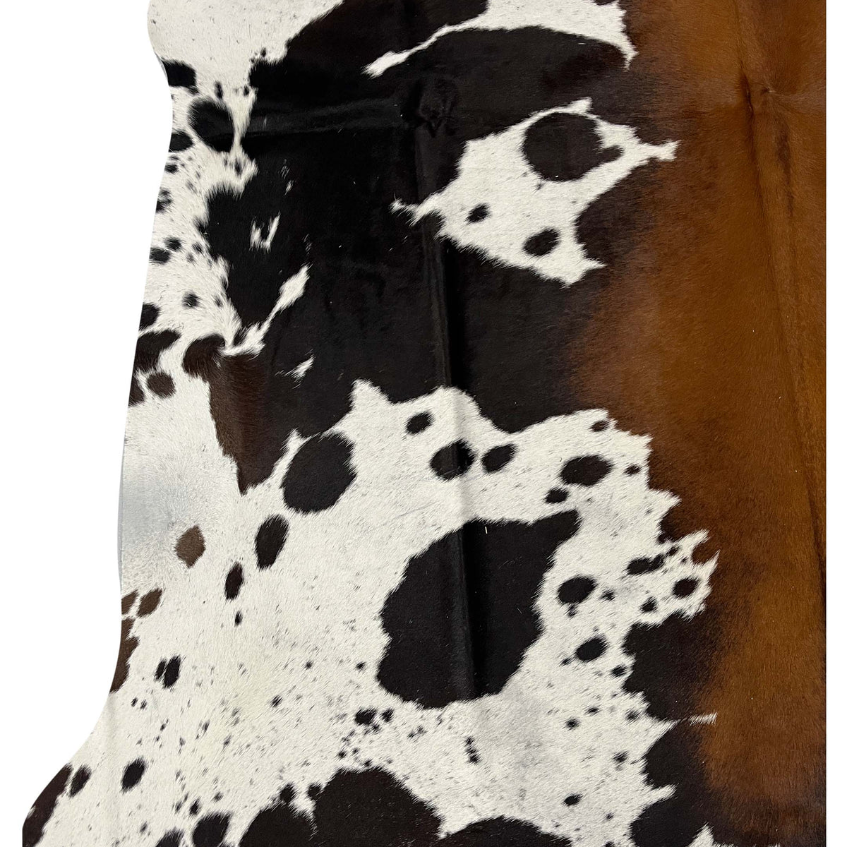 Aura Cowhide 75378 Ivory Mocha Cowhide Cowhide Rug