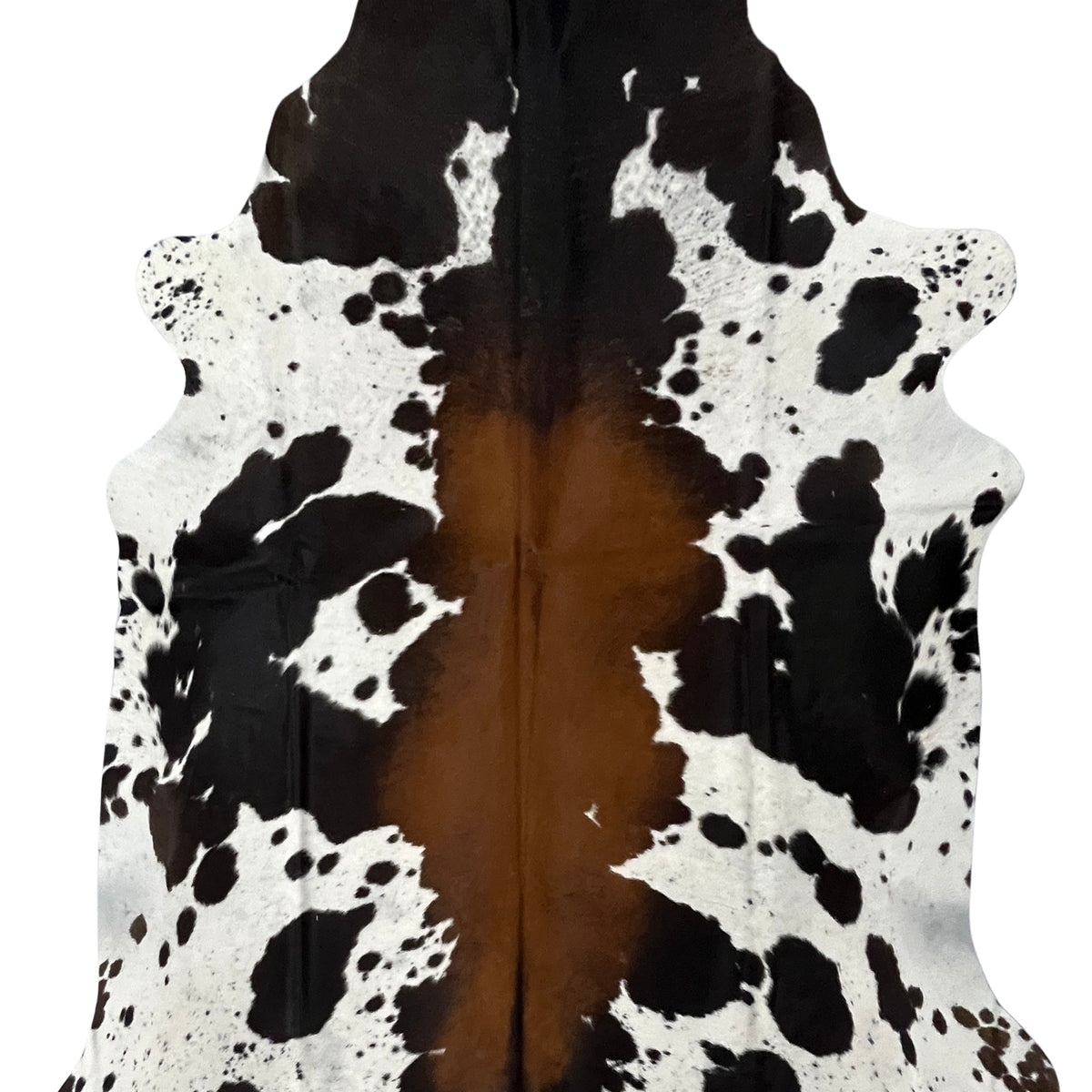 Aura Cowhide 75378 Ivory Mocha Cowhide Cowhide Rug