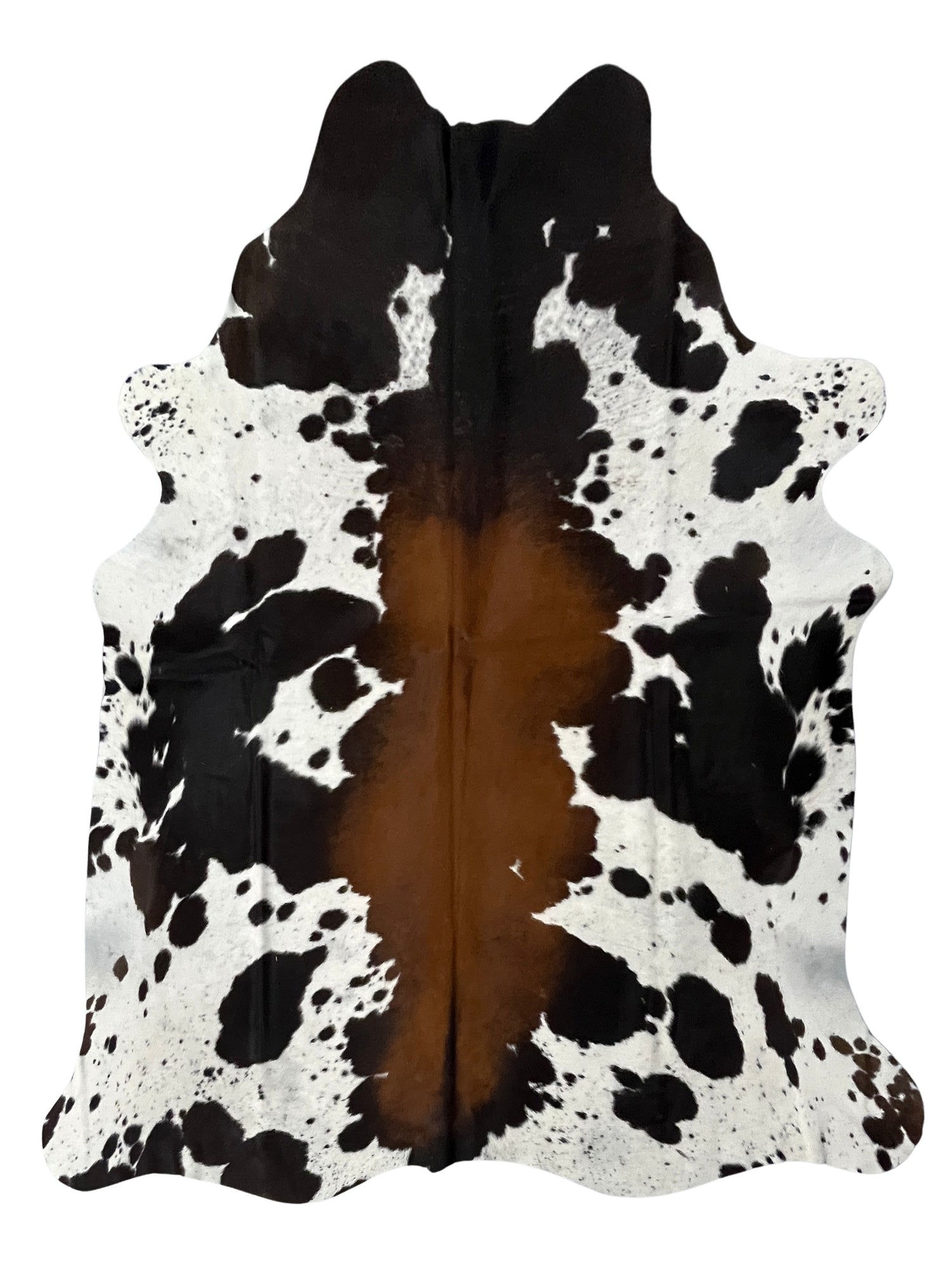 Aura Cowhide 75378 Ivory Mocha Cowhide Cowhide Rug