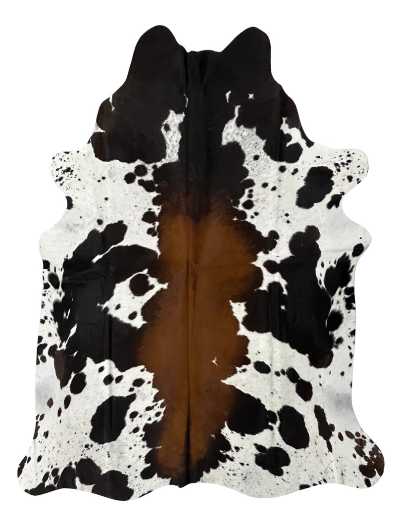 Aura Cowhide 75378 Ivory Mocha Cowhide Cowhide Rug