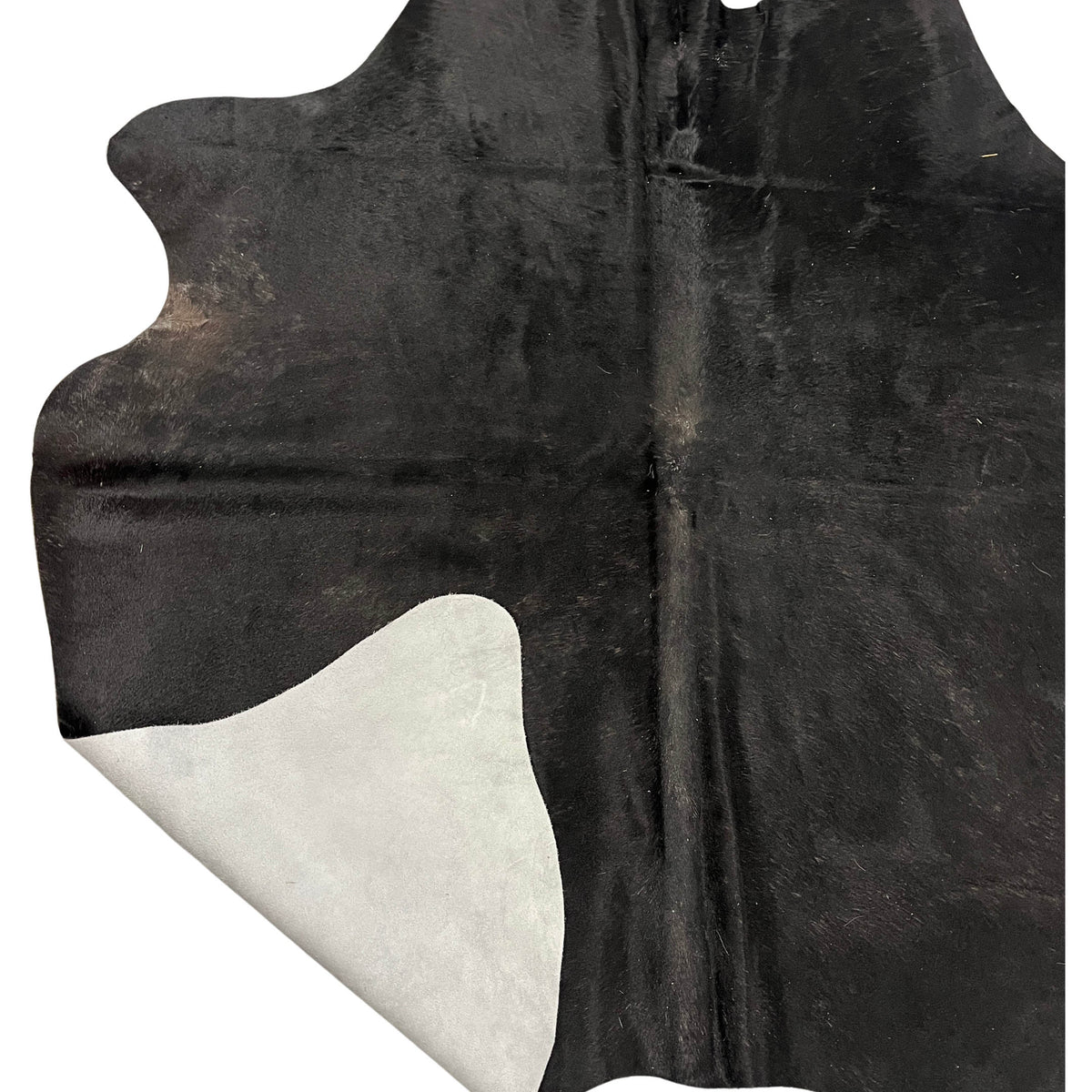 Aura Cowhide 75381 Black Mocha Cowhide Cowhide Rug