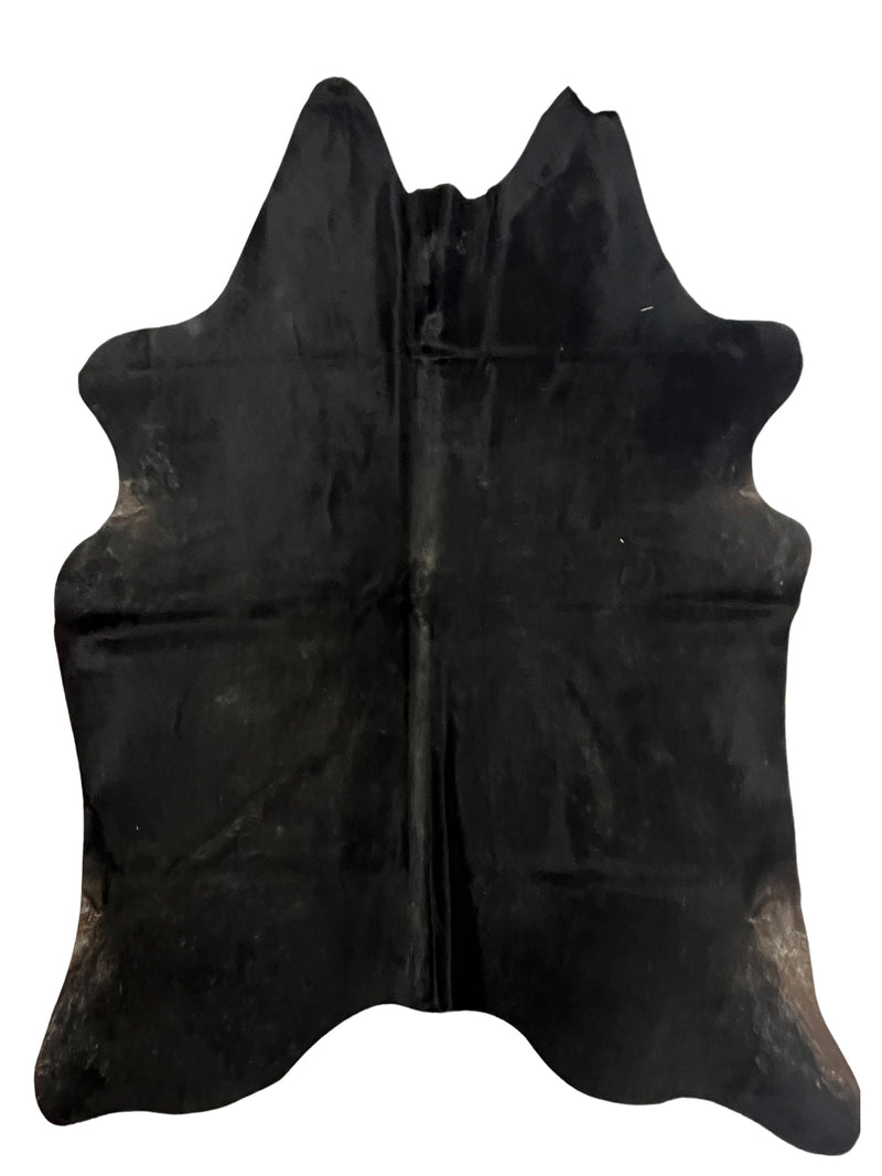 Aura Cowhide 75381 Black Mocha Cowhide Cowhide Rug