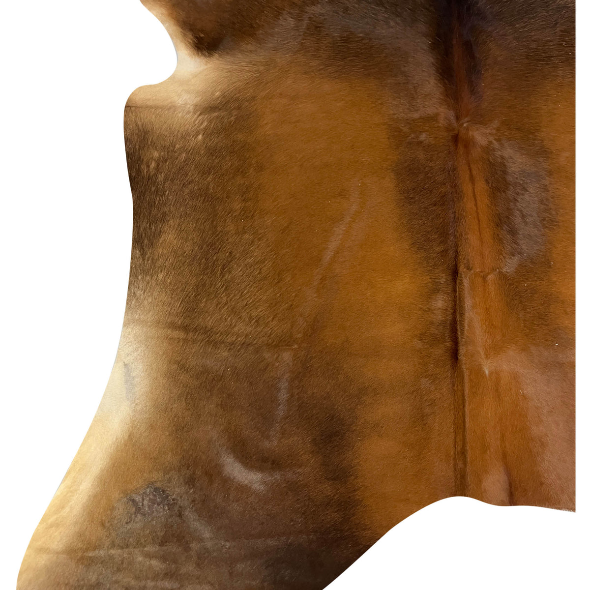 Aura Cowhide 75382 Brown Beige Cowhide Cowhide Rug