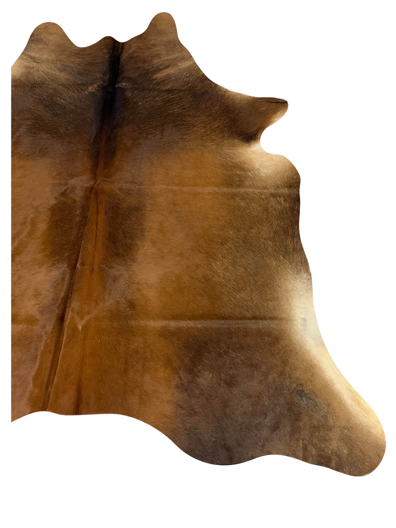 Aura Cowhide 75382 Brown Beige Cowhide Cowhide Rug