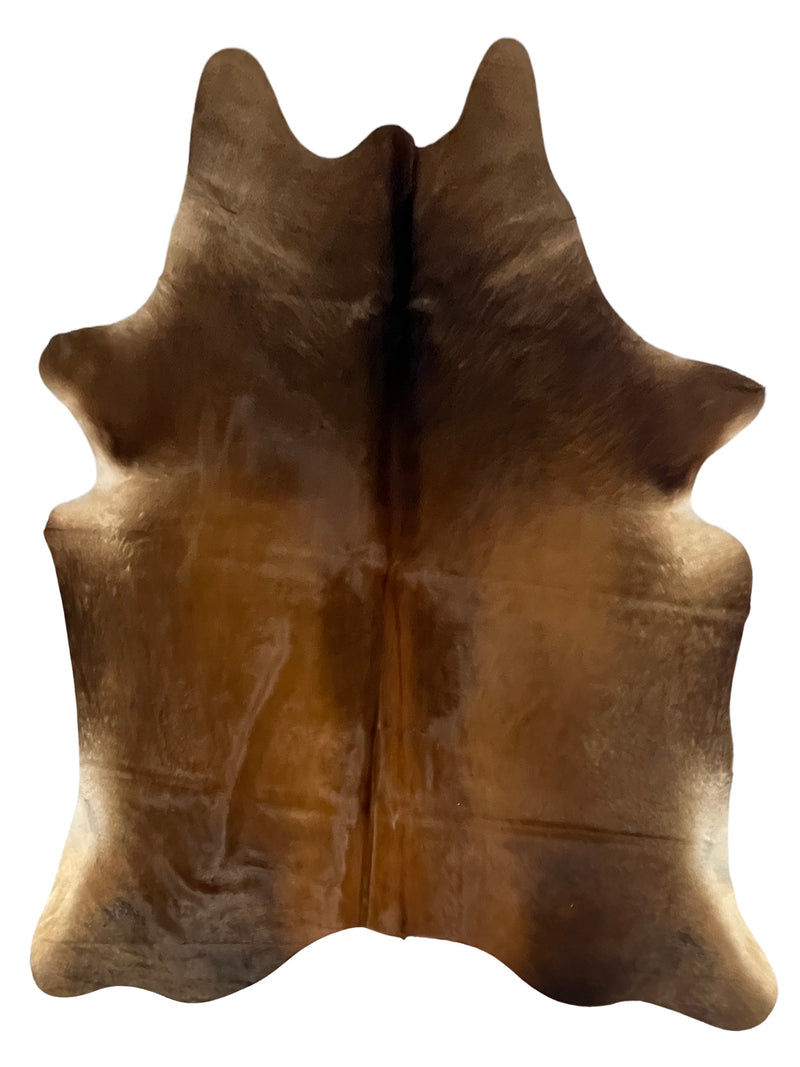 Aura Cowhide 75382 Brown Beige Cowhide Cowhide Rug