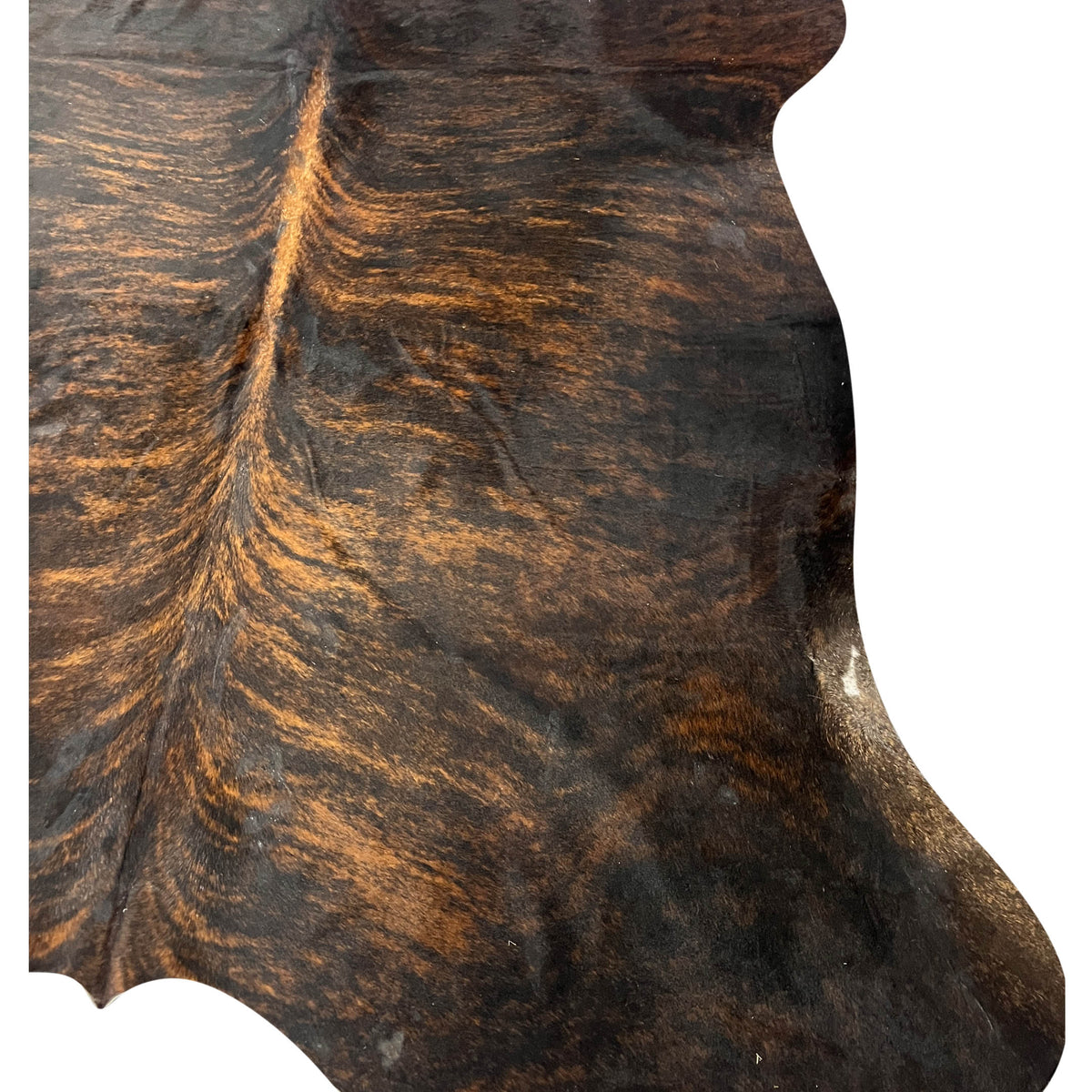 Aura Cowhide 75384 Mocha Rust Cowhide Cowhide Rug