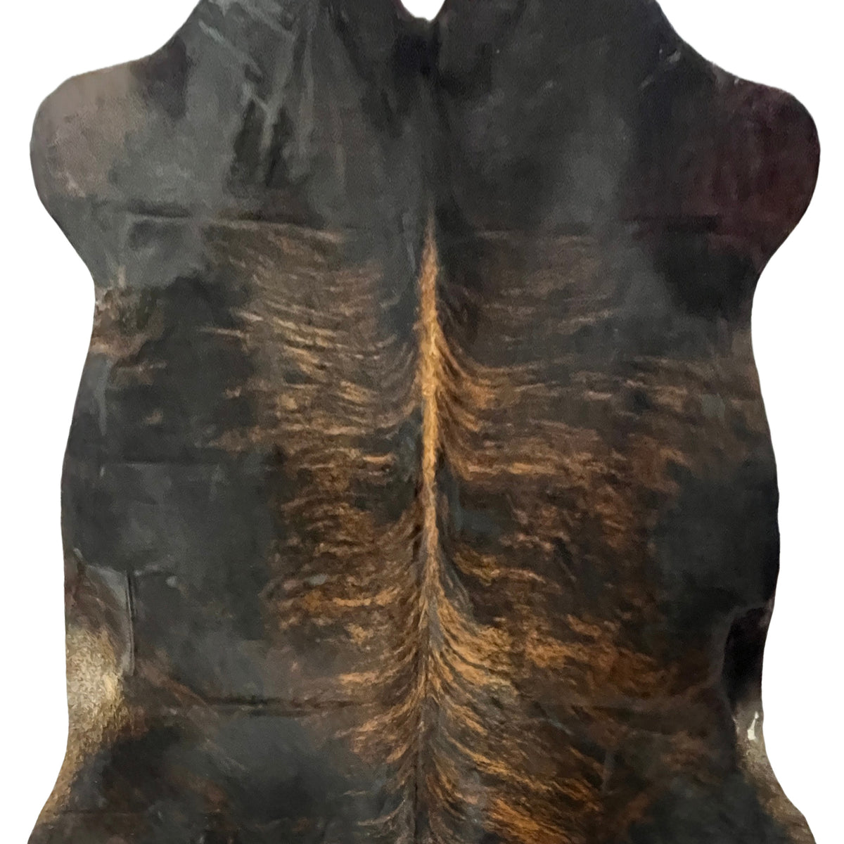 Aura Cowhide 75384 Mocha Rust Cowhide Cowhide Rug