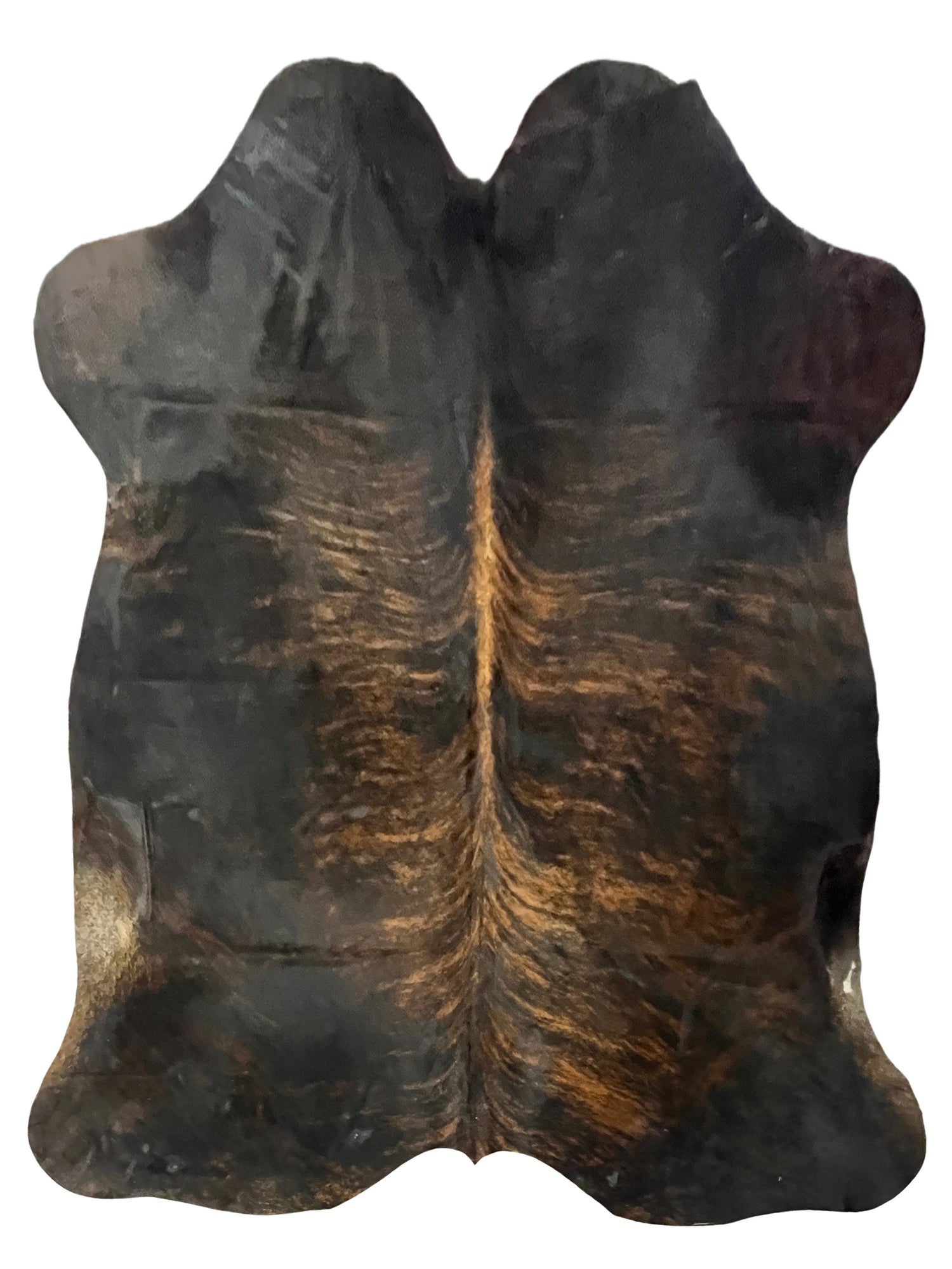 Aura Cowhide 75384 Mocha Rust Cowhide Cowhide Rug