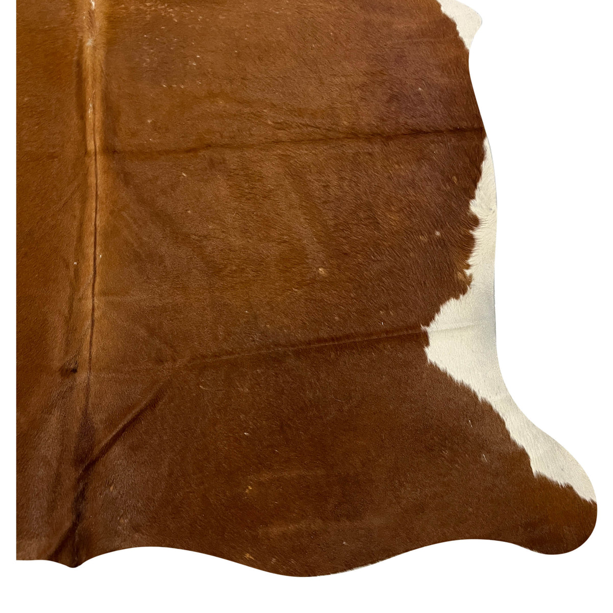 Aura Cowhide 75385 Brown Ivory Cowhide Cowhide Rug
